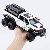 Машинка пікап Dodge Ram Mammoth моделька іграшка металева 21 см Білий (60852), фото 5