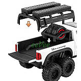 Машинка пікап Dodge Ram Mammoth моделька іграшка металева 21 см Білий (60852), фото 6