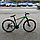 Велосипед CrossBike 27.5" Boxter 2025 Рама 17" black-green, фото 2