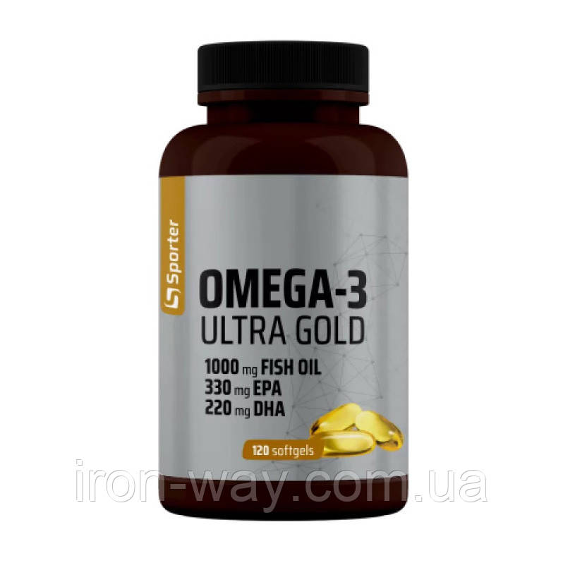 Sporter Omega-3 Ultra Gold (120 sgels), фото 1