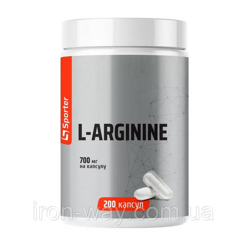 Sporter L-Arginine (200 caps), фото 1