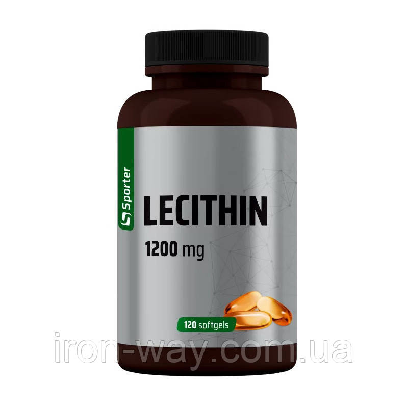 Sporter Lecithin 1200 mg (120 sgels), фото 1