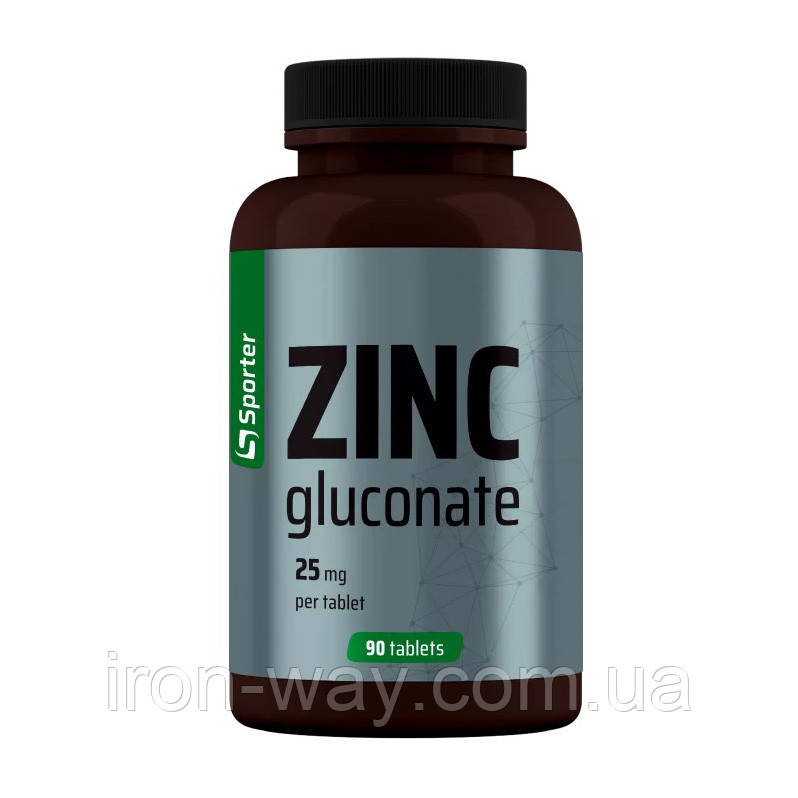 Sporter Zinc Gluconate (90 tab), фото 1