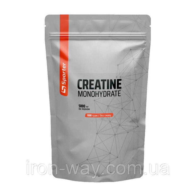 Sporter Creatine Monohydrate (1 kg, без смаку), фото 1