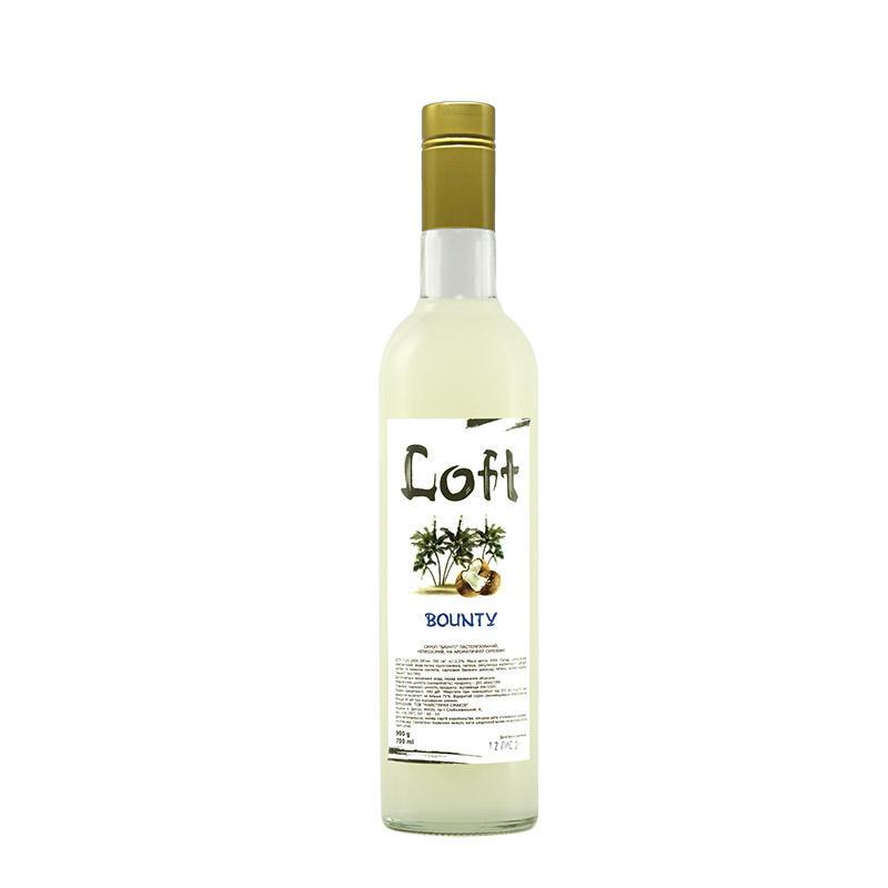 Сироп ТМ LOFT "Баунті" 900г, 9пл./ящ