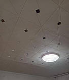 Самоклеюча декоративна настінно-стельова 3D панель дзеркало 700х700х6.5мм (172) SW-00000183, фото 4