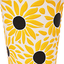 Стакан 350мл ЄВРО - 3D “СОНЯШНИК" (25шт), 24уп/ящ (кр-90), фото 3