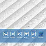 Панель 3D WHITE 700*700*4mm (D) SW-00001954, фото 3
