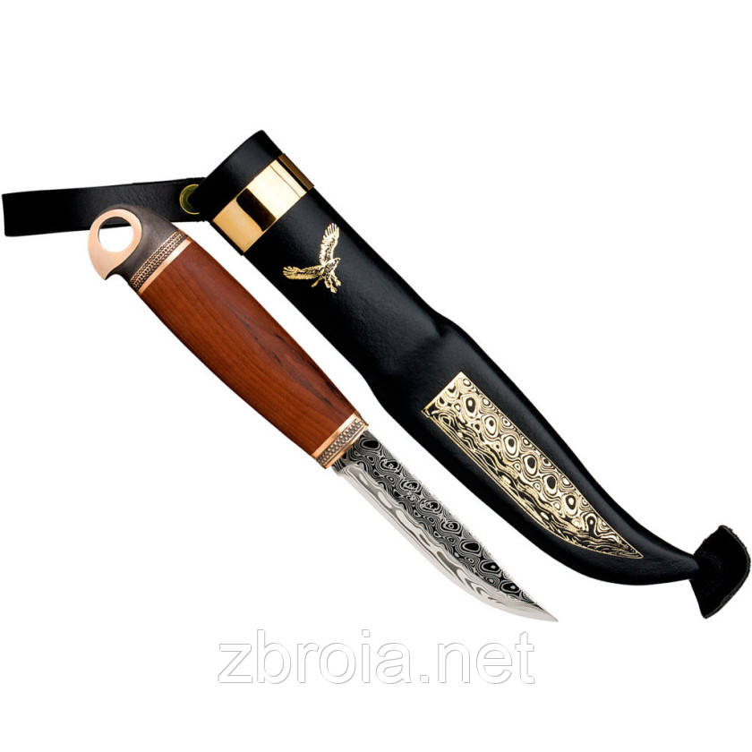 Ніж Marttiini Bronze Bird Damascus