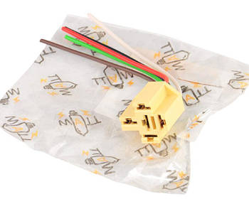 Роз&apos;єм реле 4-5 контактів 20-40А пластмасовий, WATT