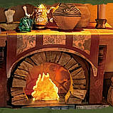 Румбокс Хатина Хобіта Інтер'єрний конструктор The Magic Ring House DIY Roombox Kit SQ-59, фото 5