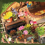 Румбокс Хатина Хобіта Інтер'єрний конструктор The Magic Ring House DIY Roombox Kit SQ-59, фото 7