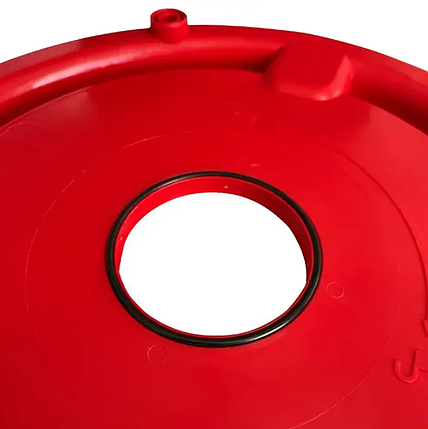 Автоматична вакуумна поїлка з ручкою і кришкою 15 л River Італія 1415T, фото 2