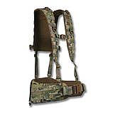 Ремінно-плечова система Kiborg R-1 GEN.2 (S) мультикам / Матеріал Cordura 1000D з IRR покриттям та фурнітурою, фото 5