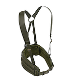 Плечові лямки для РПС (Ремінно-Плечової Системи) Хакі З поліамідними Стропами 50мм 4 точки Кріплення, фото 2