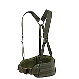 Плечові лямки для РПС (Ремінно-Плечової Системи) Хакі З поліамідними Стропами 50мм 4 точки Кріплення, фото 3