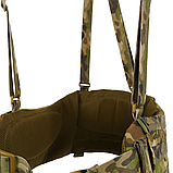 Плечові лямки для РПС (Ремінно-Плечової Системи) Мультикам З поліамідними Стропами 50мм 4 точки Кріплення, фото 6