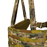 Плечові лямки для РПС (Ремінно-Плечової Системи) Мультикам З поліамідними Стропами 50мм 4 точки Кріплення, фото 8