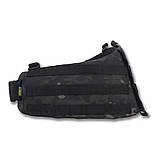 РПС пояс Kiborg R-1 (L) Чорний Мультикам із системою MOLLE Cordura 1000D / Ремінно-поясна Система з IRR-покритий, фото 4