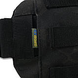 РПС пояс Kiborg R-1 (L) Чорний Мультикам із системою MOLLE Cordura 1000D / Ремінно-поясна Система з IRR-покритий, фото 9