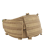 Анатомічний Пояс для РПС Kiborg R-3 з Cordura 1000D З стропами MOLLE по 2 ряди Койот, фото 2