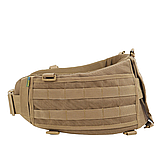 Анатомічний Пояс для РПС Kiborg R-3 з Cordura 1000D З стропами MOLLE по 2 ряди Койот, фото 3