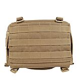 Анатомічний Пояс для РПС Kiborg R-3 з Cordura 1000D З стропами MOLLE по 2 ряди Койот, фото 4