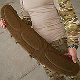 Анатомічний Пояс для РПС Kiborg R-3 з Cordura 1000D З стропами MOLLE по 2 ряди Койот, фото 9