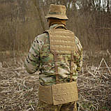 М'які лямки для ремінно-плечової системи (РПС) Kiborg Cordura 1000D + 3D-сітка товщиною 3 мм Койот, фото 6