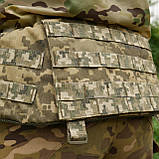 Розвантажувальний пояс Kiborg R-1 (S) molle Піксель / Анатомічний крій З фурнітурою 100% поліамід, фото 10