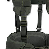 Ремінно-Плечова Система (РПС) Kiborg R-1 GEN.2 Хакі (S) | Виготовлена з Cordura 1000D з IRR покриттям, фото 7