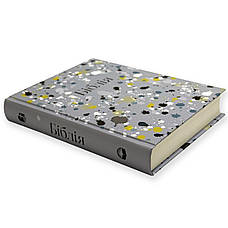 Укр. Біблія Сучасний переклад Турконяк Друге видання широкі поля (сіра, плямиста, тверда, без застібки, без вказівників, 18х22), фото 2