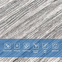 Самоклеюча декоративна 3D панель 700x700x8.5мм Білий Бамбук (071) SW-00000073, фото 4