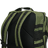 Тактичний хакі Рюкзак 40л Україна | З компресійними ременями для додаткового спорядження, фото 6