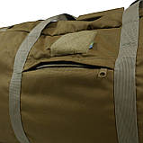 Сумка KIBORG MILITARY BAG (82х37х33 см) Койот Витримує навантаження до 60кг, фото 5