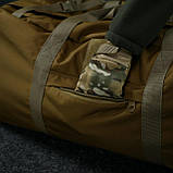 Сумка KIBORG MILITARY BAG (82х37х33 см) Койот Витримує навантаження до 60кг, фото 7