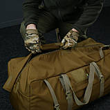 Сумка KIBORG MILITARY BAG (82х37х33 см) Койот Витримує навантаження до 60кг, фото 10