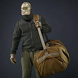 Сумка KIBORG MILITARY BAG 130л (86*40*38см) Койот  Витримує навантаження до 60кг, фото 8