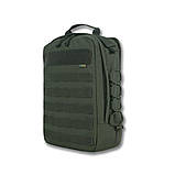 Штурмовий швидкоз'ємний Рюкзак хаки 10 л (38*30*13см) | Сумісний з гідросистемою, фото 2