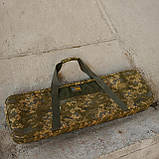 Чохол (Кейс) піксель (103 x 30 x 10 см) Kiborg для Зброї | Всередині 14 точок кріплення для зброї та аксесуарів, фото 6