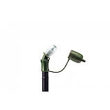 Питна система (гідратор) 1.5л (36×17 см) олива Hidro Izotube / Отвори для фіксації для кріплення, фото 5