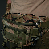 Тактична сумка-бананка мультикам, фото 7