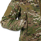 Армійська кофта на флісі з капюшоном мультикам M(48) Call Dragon 2.0 / Кишені оснащені надійними блискавками, фото 5