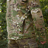 Армійська кофта на флісі з капюшоном мультикам M(48) Call Dragon 2.0 / Кишені оснащені надійними блискавками, фото 9