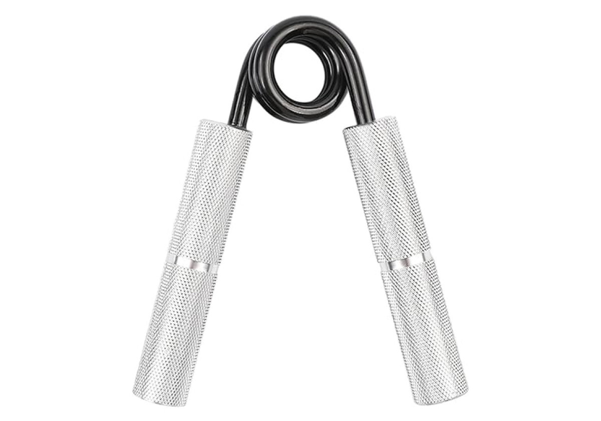 Еспандер кистьовий EasyFit Hand Grip PRO металевий , опір 70 кг, Срібний EF-1902-150, фото 1