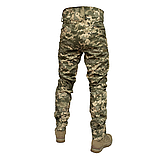 Тактичні демісезонні бойові штани піксель Military Tactiс | Виготовлені з матеріалу Rip-Stop 46р, фото 5