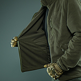 Флісова кофта Militex Windblock Tactical Khaki mod. 5, фото 9