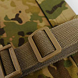 Килимок для сидіння Мультикам/Cordura 1000D Одинарний, п'ятиточка односекційна Kiborg П-1, фото 6