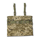 Військовий Килимок для сидіння Піксель/Cordura 1000D потрійний, п'ятиточка трисекційна Kiborg П-3, фото 2