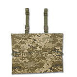 Військовий Килимок для сидіння Піксель/Cordura 1000D потрійний, п'ятиточка трисекційна Kiborg П-3, фото 3